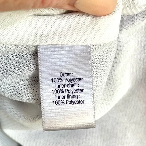 Jennifer Lopez Mosaic Sequined Cold Shoulder Blouse Women’s Small Purple - Picture 8 of 9